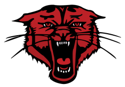 medium retina logo of Lesterville Schools' red bearcat